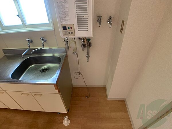 画像19:洗濯機はこちらの専用スペースに置けます！