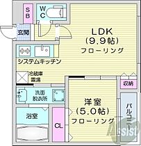 サンセリテ札幌  ｜ 北海道札幌市北区北十三条西1丁目（賃貸マンション1LDK・1階・33.90㎡） その2