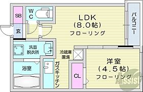 Norte15  ｜ 北海道札幌市北区北十五条西4丁目（賃貸マンション1LDK・4階・29.86㎡） その2