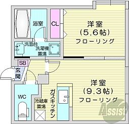 🉐敷金礼金0円！🉐札幌市営東西線 西１８丁目駅 徒歩9分