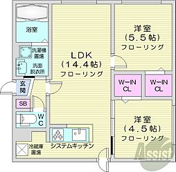 豊平公園駅 9.0万円