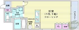 北海道札幌市中央区北七条西20丁目2-1（賃貸マンション1R・9階・38.28㎡） その2