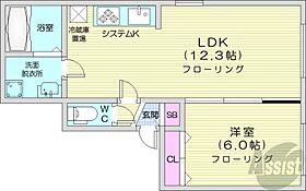 北海道札幌市中央区北二条東2丁目（賃貸マンション1LDK・3階・39.87㎡） その2