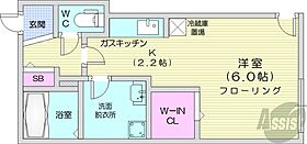 フラゼ美園  ｜ 北海道札幌市豊平区美園十条6丁目（賃貸マンション1K・2階・24.15㎡） その2