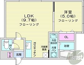 タカライーストプレイス  ｜ 北海道札幌市東区北十五条東13丁目（賃貸マンション1LDK・2階・32.45㎡） その2