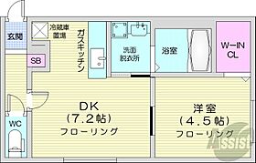 北海道札幌市豊平区平岸三条11丁目（賃貸マンション1DK・1階・30.00㎡） その2