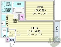 🉐敷金礼金0円！🉐札幌市電２系統 西線１１条駅 徒歩6分