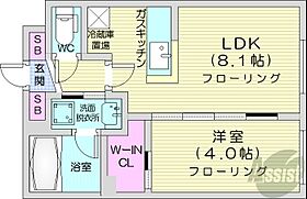 北海道札幌市中央区南八条西9丁目（賃貸マンション1LDK・1階・30.28㎡） その2