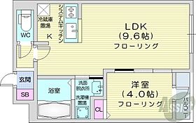 北海道札幌市豊平区福住二条4丁目（賃貸マンション1LDK・2階・35.94㎡） その2