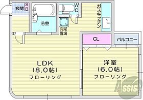 北海道札幌市中央区南二条西22丁目（賃貸マンション1LDK・3階・34.71㎡） その2