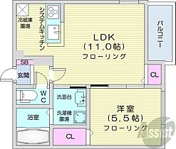 ルヌアージュ北13条東  ｜ 北海道札幌市東区北十六条東3丁目（賃貸マンション1LDK・4階・37.14㎡） その2