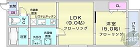 ファインステージ  ｜ 北海道札幌市北区北十九条西5丁目1-27（賃貸マンション1LDK・4階・33.25㎡） その2