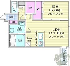 北海道札幌市南区澄川二条5丁目（賃貸マンション1LDK・1階・40.15㎡） その2