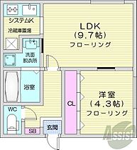 仮）北16東1MS  ｜ 北海道札幌市東区北十六条東1丁目（賃貸マンション1LDK・3階・34.37㎡） その1