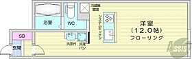 北海道札幌市中央区南八条西12丁目（賃貸マンション1R・3階・30.30㎡） その2