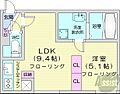 GRANDWOODKANON4階5.2万円
