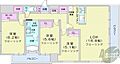 南円山シャトー桂和4階11.5万円