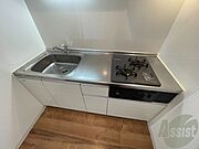 調理スペースも広々しておりお料理しやすそうです！