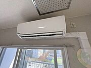 エアコンがありますので夏でも快適に過ごせます！