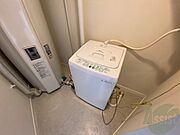 もちろん洗濯機置場は室内にあるので、いつでも洗濯できますよ～