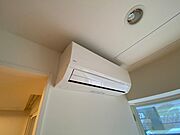 エアコンもあり暑い夏もこれで快適ですよ～