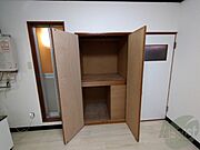 収納を開けてみました。たっぷり入りますね～