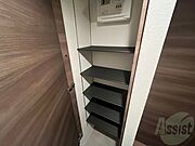 シューズボックスにきれいに靴を収納できますよー！