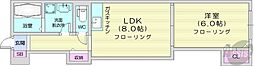 グランメゾン22 1LDKの間取図画像
