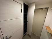 シューズボックスがあるのはやっぱり便利ですね！