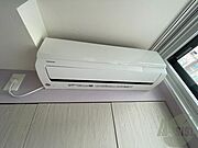 エアコンがありますので夏でも快適に過ごせます！