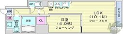プライムアーバン札幌医大前 1LDKの間取図画像