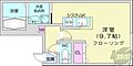 TwinberryAsabu1階4.8万円