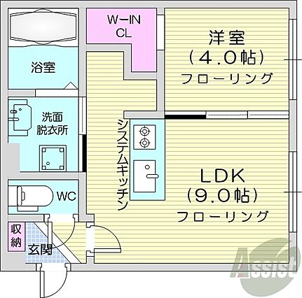 ノルデスタ麻生南_間取り_0