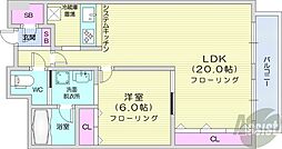 トネックス 1LDKの間取図画像