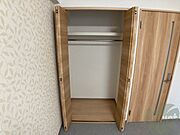 クローゼットは奥行きもあり、荷物が多い方でも安心です。
