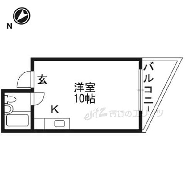 アンフィニィ・富田 206｜大阪府高槻市富田町３丁目(賃貸マンション1R・2階・16.20㎡)の写真 その2