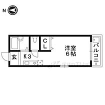 プチコスモ茨木 201 ｜ 大阪府茨木市竹橋町13-9（賃貸マンション1R・2階・20.00㎡） その2