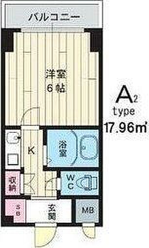 ラ・レジダンス・ド・江坂 716｜大阪府吹田市南吹田５丁目(賃貸マンション1K・7階・17.96㎡)の写真 その2