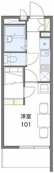 レオパレスセジュール高槻 303｜大阪府高槻市八丁畷町(賃貸マンション1K・3階・19.87㎡)の写真 その2