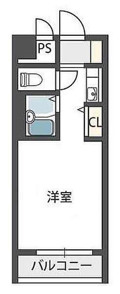 ラ・カーサ・エフ 205｜大阪府吹田市上山手町(賃貸マンション1K・2階・18.00㎡)の写真 その2