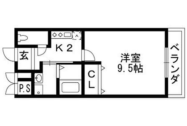 プライムコート南松原 206｜大阪府高槻市南松原町(賃貸マンション1K・2階・29.92㎡)の写真 その2