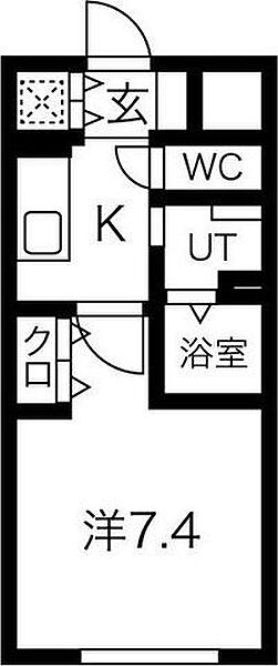 M.Granz千里山 102｜大阪府吹田市千里山月が丘(賃貸マンション1K・1階・24.66㎡)の写真 その12