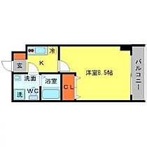 SERENiTE江坂四番館 611 ｜ 大阪府吹田市垂水町３丁目15-23（賃貸マンション1K・6階・24.89㎡） その2