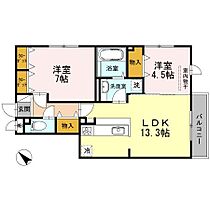 サンスクエア千里万博　Ａ棟 202 ｜ 大阪府吹田市山田東４丁目38-30（賃貸アパート2LDK・2階・59.04㎡） その2