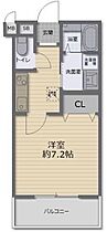 プルメリア東正雀  ｜ 大阪府摂津市東正雀3-19（賃貸マンション1K・2階・24.27㎡） その2