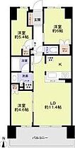 ローレルスクエアOSAKALINK 1227 ｜ 大阪府大阪市東淀川区下新庄３丁目9-5（賃貸マンション3LDK・12階・65.04㎡） その2