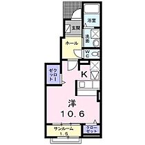 カーサフィオーレ 103 ｜ 大阪府高槻市芝生町４丁目64-7（賃貸アパート1R・1階・33.04㎡） その2