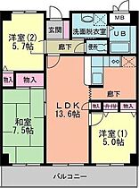 ハルフィー江坂 503 ｜ 大阪府吹田市南吹田５丁目22-3（賃貸マンション3LDK・5階・70.29㎡） その2