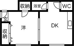 間取図画像 1DK