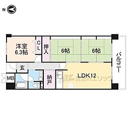 間取図画像 3LDK